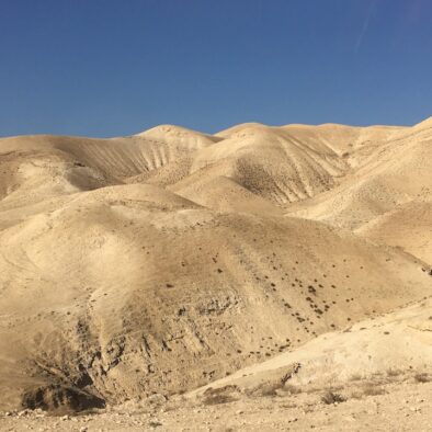 On the way to Dead Sea