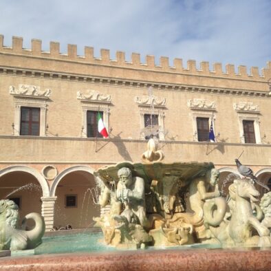 People's Square in Pesaro