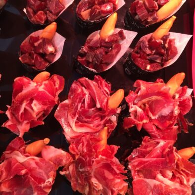 Tasting local food