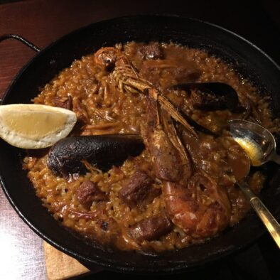 Tasting local food