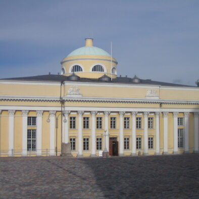 Il Palazzo del Senato di Helsinki, completato nel 1822