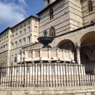 La Fontana Maggiore a Perugia, costruita tra il 1275 ed il 1278