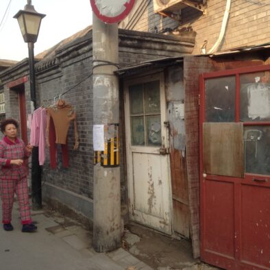 Walking through Beijing narrow alleyways (Hutong)