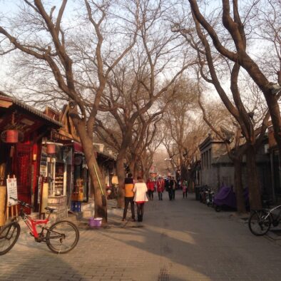 Walking through Beijing narrow alleyways (Hutong)