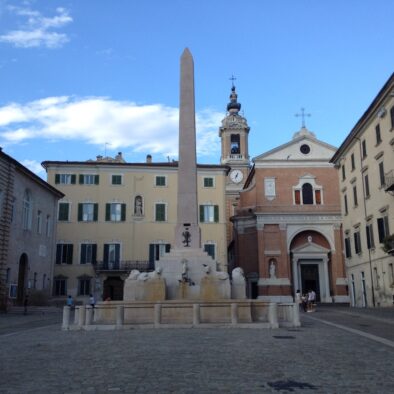 Federico II Square in Jesi