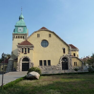 La Chiesa Protestante di Qingdao (青岛基督教福音堂), costruita nel 1910