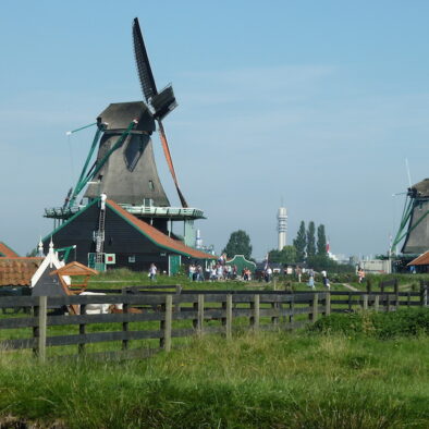 Windmills at Zaanse Schans Village