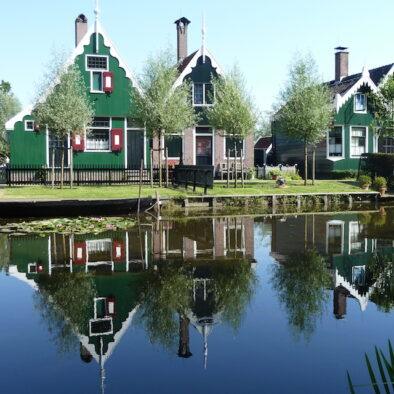 Windmills at Zaanse Schans Village