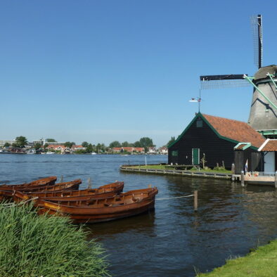 Windmills at Zaanse Schans Village