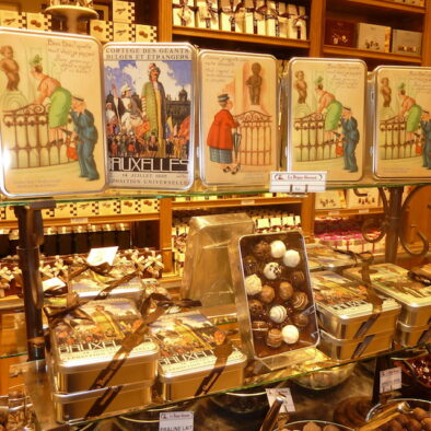 A chocolate store in Antwerp
