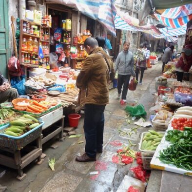 Qingping Market area
