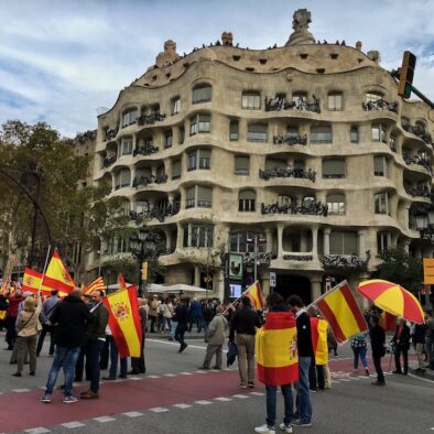 Casa Mila, Antoni Gaudi's most iconic work of civic architecture