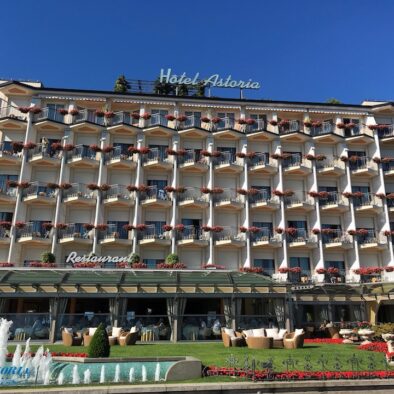Hotel Astoria at Corso Umberto I (Stresa's lakeside boulevard)