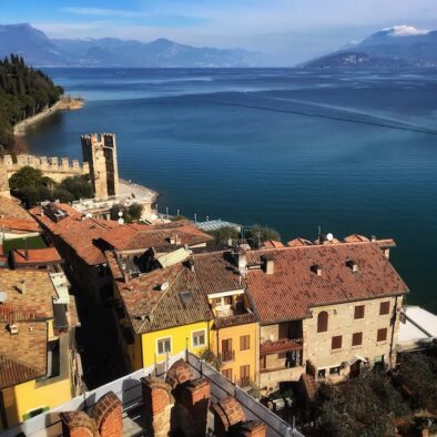 Views of Sirmione from Scaliger Castle