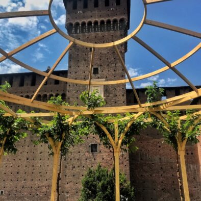 The Piazza d’Armi at Sforza Castle
