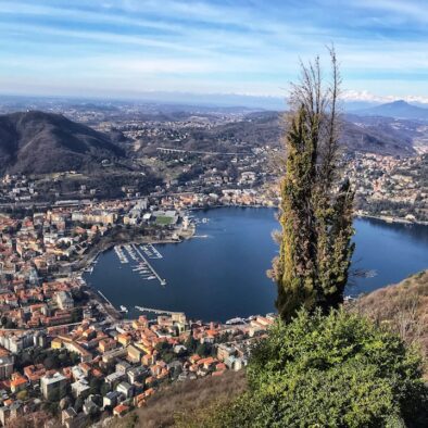 Views of Como from Brunate