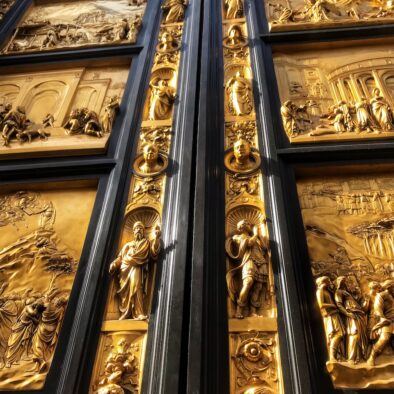 La porta est del Battistero di Firenze, meglio nota come Porta del Paradiso, realizzata tra il 1425 e il 1452