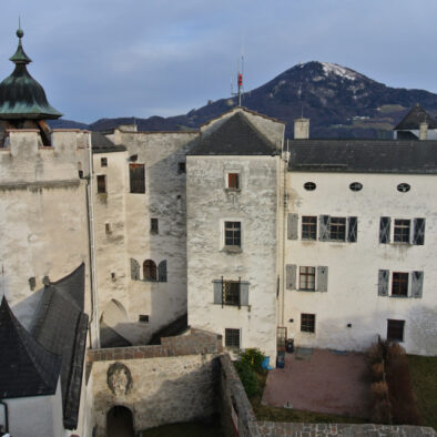 Veduta del cortile interno della Fortezza