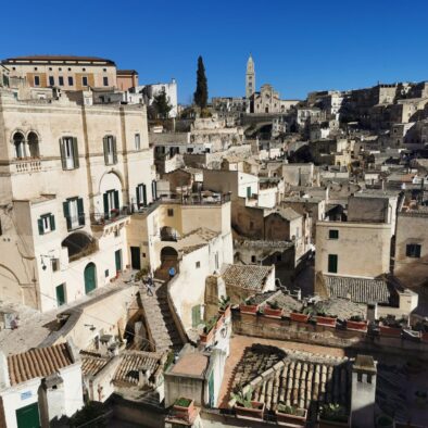 Panorama di Matera da Piazza Vittorio Veneto