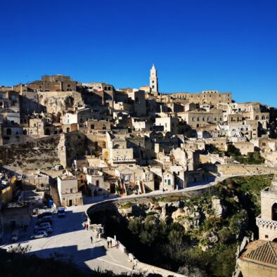 Panorama di Matera da Piazza San Pietro Caveoso